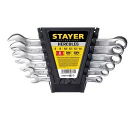 Набор комбинированных гаечных ключей Stayer 6 шт 6 - 14 мм HERCULES 27085-H6_z01 