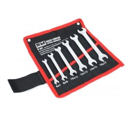 Набор рожковых ключей REDMARK 6x7-16x17 мм, холодный штамп, CR-V, сумка, 6 шт. RM3240321 