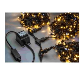 Гирлянда TEAMPROF 3 Нити по 20 м, флэш, колпачок, теплый белый TPF-S3х20F-CB/WW 