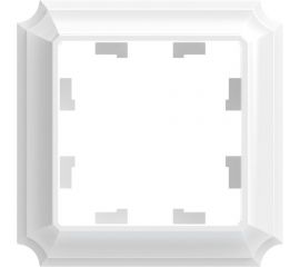 1-постовая рамка Systeme Electric Atlasdesign antique белый ATN100101 