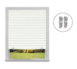 Самоклеящиеся шторы-плиссе Рыжий кот Skandi, размер 60x160 см, цвет белый 105043 