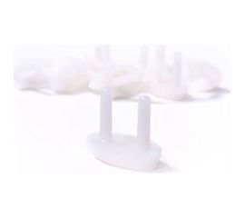 Заглушки для розеток от детей 100% Baby Safety 10шт. Белые 4670006470037 