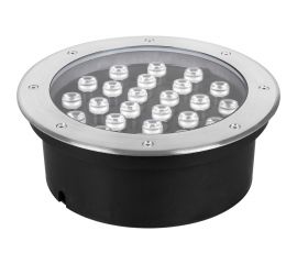 Тротуарный светильник FERON SP2708, 24LED теплый белый, 24W, 250хH90mm, IP67 32136 