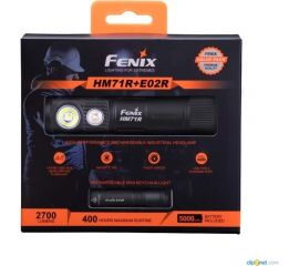 Набор Fenix фонарь HM71R + E02R hm71re02r 