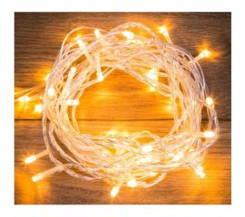 Светодиодная гирлянда NEON-NIGHT Твинкл-Лайт 8 режимов, 4м, 25 LED, прозрачный провод, тёплый белый 303-166 