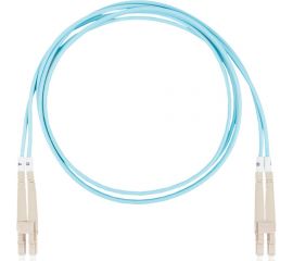Оптический коммутационный шнур DATAREX патч-корд lc-lc duplex om3 нга-hf бирюзовый 10 м DR-220067 