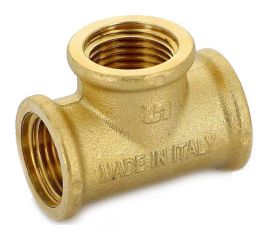 Тройник В 2 латунный Uni-Fitt 615G7770 