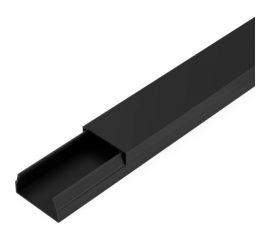 Кабель-канал Урал ПАК черный, 20х10, 2м КК-8020010-160 