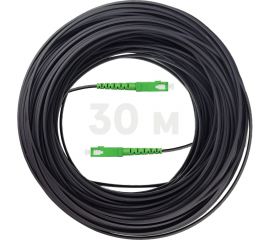 Оптический патч-корд KSC LIGHT PON SC/APC-SC/APC SM G.657A1 (9/125), FTTH drop, 32 мм LSZH - 30 м SC-SC-FRP-G657-1F-30 