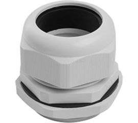 Сальник STEKKER pg48 диаметр проводника 37-44 мм , ip54, серый, 5 шт в упак, 49373 