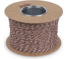 Кроссировочная витая пара Cabeus неэкранированная U/UTP (Jumper Wire) категория 5e, 1 пара (24 AWG), одножильный (solid), без общей внешней оболочки UTP-1P-Cat.5e-SOLID-CROSS-500-GN 