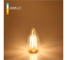 Светодиодная лампа Elektrostandard BLE2733 свеча 9W 3300K E27 C35 прозрачный a048668 