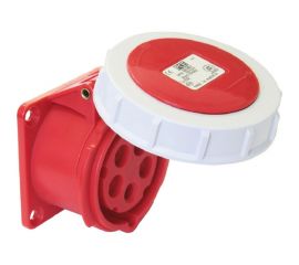 Встраиваемая розетка PCE 16А 400V 3P+N+E IP67 3152-6 