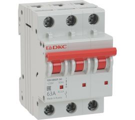 Модульный выключатель нагрузки DKC YON MD63P 3P 63А MD63P-363 