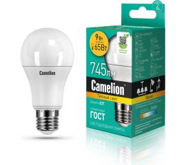Светодиодная лампа Camelion LEDRB/9-A60/830/E27 (9Вт 220В, LED-M A60 9W 3000K E27) 15065 