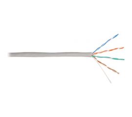 Кабель NIKOLAN U/UTP 4 пары, серый, 305м NKL 2100A-GY 
