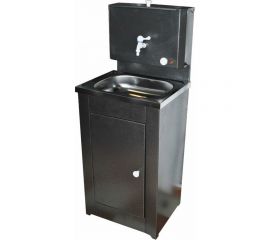 Дачный умывальник Вихрь КОМФОРТ, с подогревом, нержавеющая мойка, цвет серебро 74/4/8 