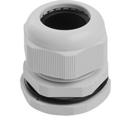 Сальник STEKKER pg29 диаметр проводника 18-25 мм , ip54, серый (diy упаковка 2 шт), 49382 