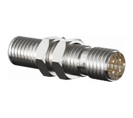 Индуктивный датчик Prompower kj112-d04pa-ds1250-ly, латунь, заподлицо, м12, 4 мм, pnp-но, разъем m12 KJ112D04PADS1250LY 