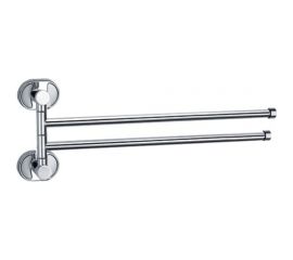 Вешалка для полотенца LEDEME двойная, поворотная L1912 896740 