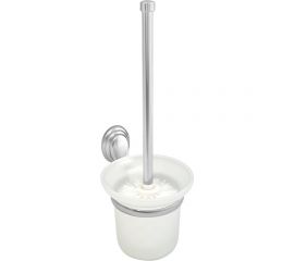 Туалетный стеклянный ершик Solinne 15161, хром, стекло-сатин 2522.011 