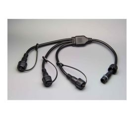 Разветвитель TEAMPROF 2 pin, 1-3, чёрный TPF-SC2/1-3-B 