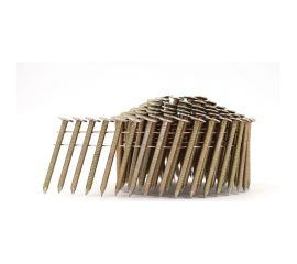 Барабанный кровельный гвоздь СПГФ 32х3.1 мм, ершеный, цинк желтопассивированный (Zn+Cr), 2160 шт. ГКБ_323.1_Ер_Пр_ЦнХр_СПГФ 