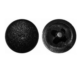 Декоративные заглушки крепежная техника черный, 100 шт. 31712 