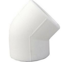 Угольник MeerPlast PP-RC белый Дн32 Ру25 45гр под пайку D200-00978 