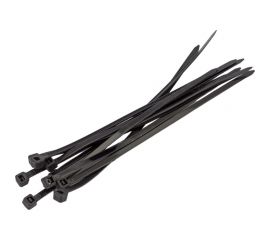 Кабельная стяжка хомут HLT 150x3.6 мм,черный, нейлон, уп. 100 шт. 4670042793657 