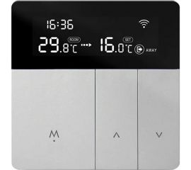 Терморегулятор для тёплого пола DN.ru T1-5SM-WF электронный программируемый, WI-FI, серый D390-00006 