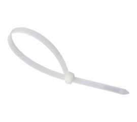 Нейлоновый хомут НЗЭТК 9х400 мм, белый 99796 