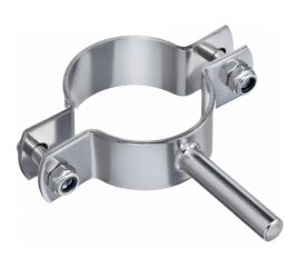 Трубный хомут на ножке TITAN LOCK DN100 104 мм, нерж. 304 TL100FPLS 