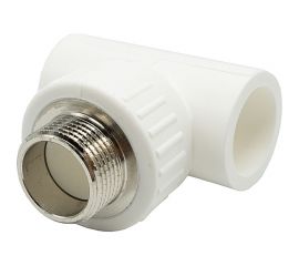 Тройник Rvc ППРС наружная резьба 32x1/2 32049 