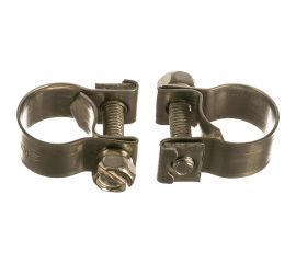 Металлические хомуты СИБРТЕХ, MINI 10-12мм, ширина 9мм, винтовой, W4, 2шт, 475033 