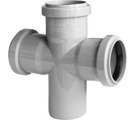 Крестовина VALFEX 50/50/50x87.5, внутренняя канализация 27205050 