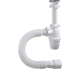 Бутылочный сифон ORIO 1 1/4х40, малый корпус, с удлиненным патрубком А-32059 