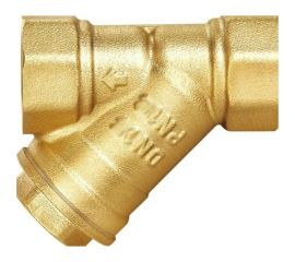 Косой фильтр DOUBLE-LIN резьбовой латунный В/В O1" LL5005 (1") 