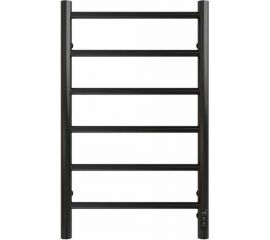 Электрический полотенцесушитель GROIS с/т черный матовый Laura GR-131 400x700 П6 RAL9005 R 