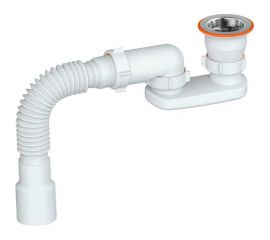 Сифон Ростовская мануфактура сантехники "рмс" сд-п для душевого поддона плоский РМС СД-П 