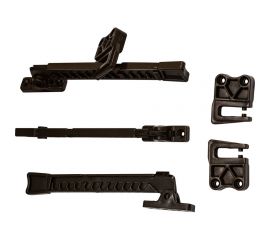 Ограничитель 100% Baby Safety замок на окно от детей, 3 шт., венге 4670006471348 