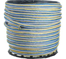 Вязаный полипропиленовый шнур, цветной, катушка 18мм х 100м Эбис 00090 