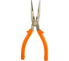 Длинногубцы 200 мм, прямые шлифованные, пластмассовые рукоятки SPARTA Classic 17163 