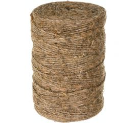 Пеньковый шпагат ЩИТ ШП 3,34 ктекс Н 1 непол. 1-ниточный в боб. по 1 кг 66739 