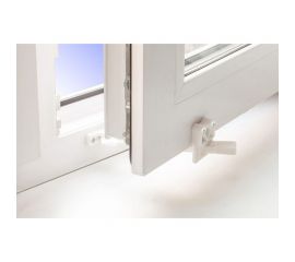 Ограничитель 100% Baby Safety замок на окно от детей, 3 шт., белый 4670006471331 