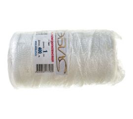 Нить ЭБИС 250 м белая п/а 2 мм 73266 