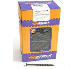 Саморез VIPкрепеж черный 4,2/ 76 195 шт 40026 VIPS 