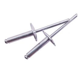 Вытяжная заклепка КрепСтройГрупп 4,8x22 ал/ст с широким бортом, 250 шт. 146363 