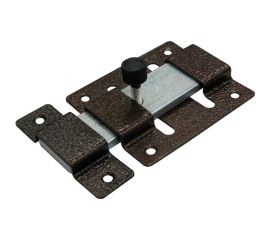 Накладная задвижка Tech-Krep ЗЩ 30 115х75 плоский ригель L121 серебро 148368 