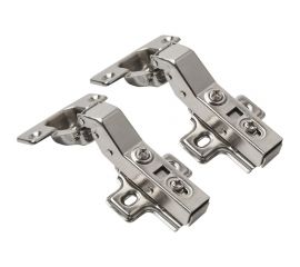 Петля Lemax PROF clip-on с доводчиком 105 градусов для угла 30 градусов никель 2 шт. 2pcs-M401-30(L) 